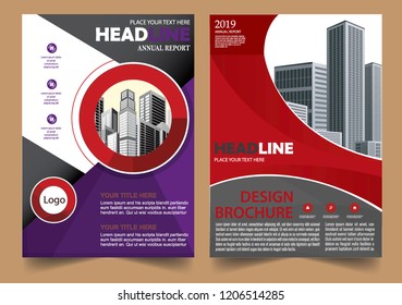 Business abstract vector template Brochure design cover modern layout annual report
poster flyer in A4 with colorful triangles geometric shapes for tech science market with light background