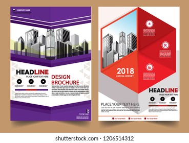 Business abstract vector template Brochure design cover modern layout annual report
poster flyer in A4 with colorful triangles geometric shapes for tech science market with light background