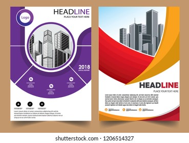 Business abstract vector template Brochure design cover modern layout annual report
poster flyer in A4 with colorful triangles geometric shapes for tech science market with light background
