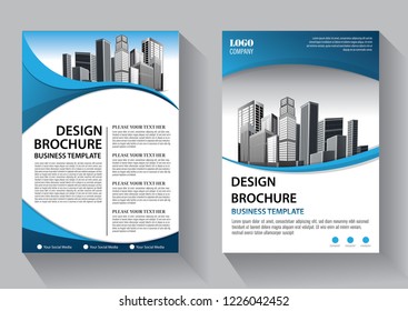 Business abstract vector template. Brochure design, cover modern layout, annual report, poster, flyer in A4 with colorful triangles, geometric shapes for tech, science, market with light background
