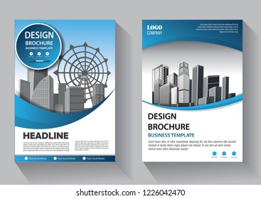 Business abstract vector template. Brochure design, cover modern layout, annual report, poster, flyer in A4 with colorful triangles, geometric shapes for tech, science, market with light background