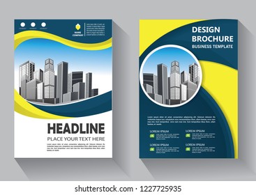 Blue Color Scheme City Background Business Stock Vector (royalty Free 