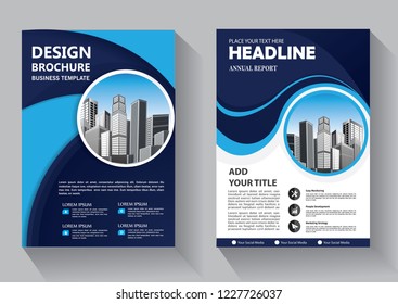 Corporate Business Flyer Poster Pamphlet Brochure Stock Vector (Royalty ...