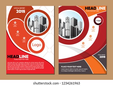 Business abstract vector template Brochure design cover modern layout annual report
poster flyer in A4 with colorful triangles geometric shapes for tech science market with light background