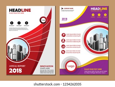Business abstract vector template Brochure design cover modern layout annual report
poster flyer in A4 with colorful triangles geometric shapes for tech science market with light background