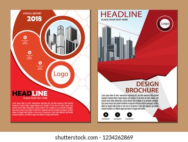 Corporate Book Cover Design Template A4 Stock Vector (Royalty Free ...