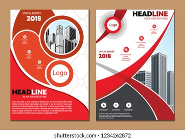 Business abstract vector template Brochure design cover modern layout annual report
poster flyer in A4 with colorful triangles geometric shapes for tech science market with light background