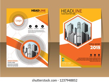 Business abstract vector template Brochure design cover modern layout annual report
poster flyer in A4 with colorful triangles geometric shapes for tech science market with light background