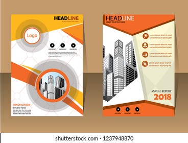 Business abstract vector template Brochure design cover modern layout annual report
poster flyer in A4 with colorful triangles geometric shapes for tech science market with light background