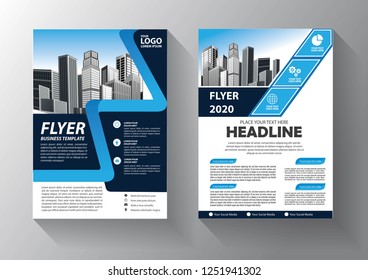 Business abstract vector template. Brochure design, cover modern layout, annual report, poster, flyer in A4 with colorful triangles, geometric shapes for tech, science, market with light background