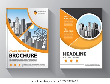 Business abstract vector template. Brochure design, cover modern layout, annual report, poster, flyer in A4 with colorful triangles, geometric shapes for tech, science, market with light background