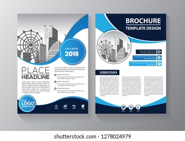 Business abstract vector template. Brochure design, cover modern layout, annual report, poster, flyer in A4 with colorful triangles, geometric shapes for tech, science, market with light background