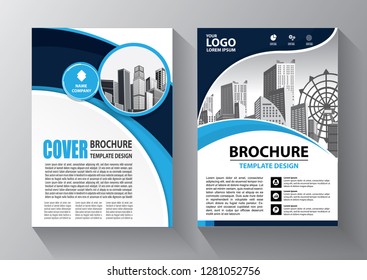 Business abstract vector template. Brochure design, cover modern layout, annual report, poster, flyer in A4 with colorful triangles, geometric shapes for tech, science, market with light background