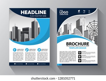 Business abstract vector template. Brochure design, cover modern layout, annual report, poster, flyer in A4 with colorful triangles, geometric shapes for tech, science, market with light background