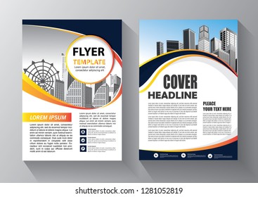Business abstract vector template. Brochure design, cover modern layout, annual report, poster, flyer in A4 with colorful triangles, geometric shapes for tech, science, market with light background