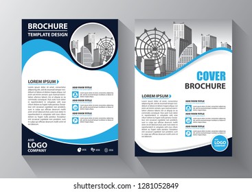 Business abstract vector template. Brochure design, cover modern layout, annual report, poster, flyer in A4 with colorful triangles, geometric shapes for tech, science, market with light background