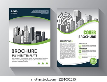 Business abstract vector template. Brochure design, cover modern layout, annual report, poster, flyer in A4 with colorful triangles, geometric shapes for tech, science, market with light background