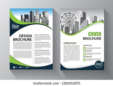Business abstract vector template. Brochure design, cover modern layout, annual report, poster, flyer in A4 with colorful triangles, geometric shapes for tech, science, market with light background