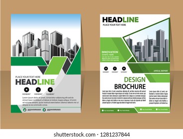 Business abstract vector template Brochure design cover modern layout annual report
poster flyer in A4 with colorful triangles geometric shapes for tech science market with light background