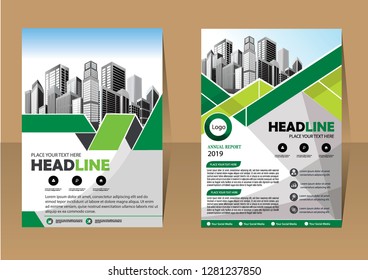 Business abstract vector template Brochure design cover modern layout annual report
poster flyer in A4 with colorful triangles geometric shapes for tech science market with light background