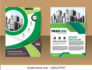 Business abstract vector template Brochure design cover modern layout annual report
poster flyer in A4 with colorful triangles geometric shapes for tech science market with light background