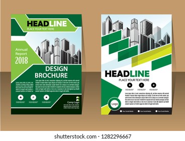 Business abstract vector template Brochure design cover modern layout annual report
poster flyer in A4 with colorful triangles geometric shapes for tech science market with light background