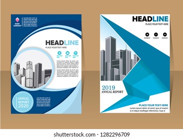 Business abstract vector template Brochure design cover modern layout annual report
poster flyer in A4 with colorful triangles geometric shapes for tech science market with light background