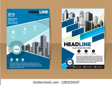 Business abstract vector template Brochure design cover modern layout annual report
poster flyer in A4 with colorful triangles geometric shapes for tech science market with light background