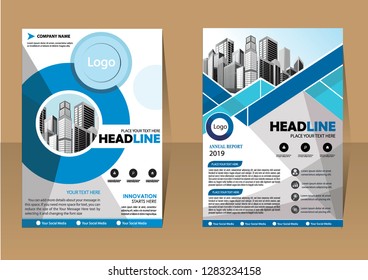 Business abstract vector template Brochure design cover modern layout annual report
poster flyer in A4 with colorful triangles geometric shapes for tech science market with light background