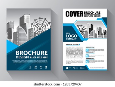 Business abstract vector template. Brochure design, cover modern layout, annual report, poster, flyer in A4 with colorful triangles, geometric shapes for tech, science, market with light background
