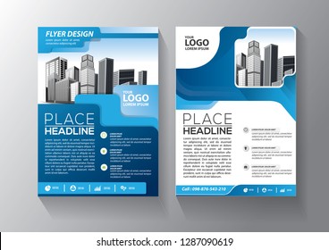 Business abstract vector template. Brochure design, cover modern layout, annual report, poster, flyer in A4 with colorful triangles, geometric shapes for tech, science, market with light background