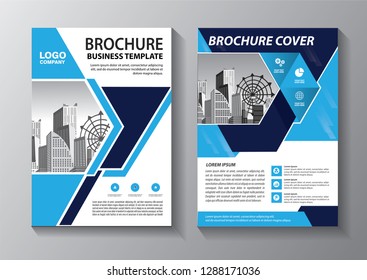 Corporate Book Cover Design Template A4 Stock Vector (Royalty Free ...