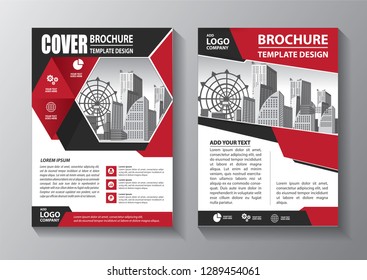 
Business abstract vector template. Brochure design, cover modern layout, annual report, poster, flyer in A4 with colorful triangles, geometric shapes for tech, science, market with light background