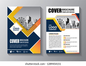 
Business abstract vector template. Brochure design, cover modern layout, annual report, poster, flyer in A4 with colorful triangles, geometric shapes for tech, science, market with light background