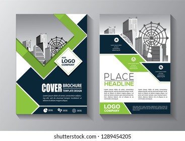 
Business abstract vector template. Brochure design, cover modern layout, annual report, poster, flyer in A4 with colorful triangles, geometric shapes for tech, science, market with light background
