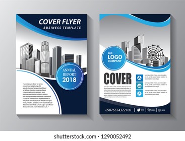 Business abstract vector template. Brochure design, cover modern layout, annual report, poster, flyer in A4 with colorful triangles, geometric shapes for tech, science, market with light background