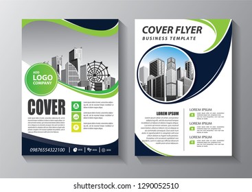 Business abstract vector template. Brochure design, cover modern layout, annual report, poster, flyer in A4 with colorful triangles, geometric shapes for tech, science, market with light background