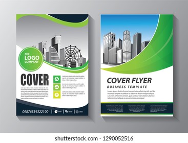 Business abstract vector template. Brochure design, cover modern layout, annual report, poster, flyer in A4 with colorful triangles, geometric shapes for tech, science, market with light background