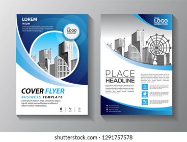 Business abstract vector template. Brochure design, cover modern layout, annual report, poster, flyer in A4 with colorful triangles, geometric shapes for tech, science, market with light background