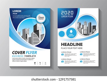 Business abstract vector template. Brochure design, cover modern layout, annual report, poster, flyer in A4 with colorful triangles, geometric shapes for tech, science, market with light background