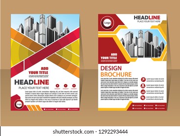 Business abstract vector template Brochure design cover modern layout annual report
poster flyer in A4 with colorful triangles geometric shapes for tech science market with light background