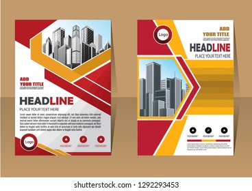 Business abstract vector template Brochure design cover modern layout annual report
poster flyer in A4 with colorful triangles geometric shapes for tech science market with light background