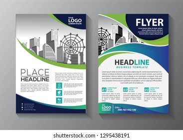 Business abstract vector template. Brochure design, cover modern layout, annual report, poster, flyer in A4 with colorful triangles, geometric shapes for tech, science, market with light background