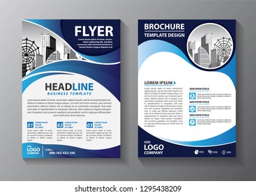 Business abstract vector template. Brochure design, cover modern layout, annual report, poster, flyer in A4 with colorful triangles, geometric shapes for tech, science, market with light background