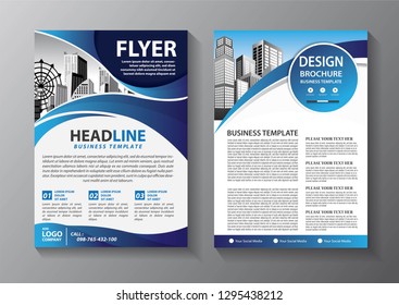 Business abstract vector template. Brochure design, cover modern layout, annual report, poster, flyer in A4 with colorful triangles, geometric shapes for tech, science, market with light background