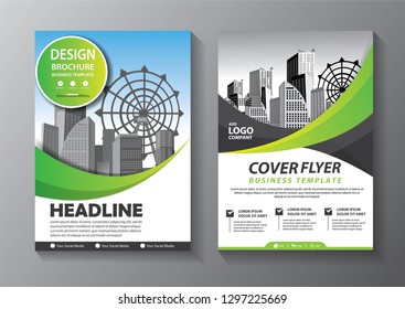 Business abstract vector template. Brochure design, cover modern layout, annual report, poster, flyer in A4 with colorful, geometric shapes for tech, science, market with light background