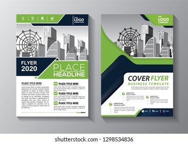 Business abstract vector template. Brochure design, cover modern layout, annual report, poster, flyer in A4 with colorful triangles, geometric shapes for tech, science, market with light background