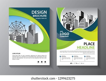Business abstract vector template. Brochure design, cover modern layout, annual report, poster, flyer in A4 with colorful triangles, geometric shapes for tech, science, market with light background