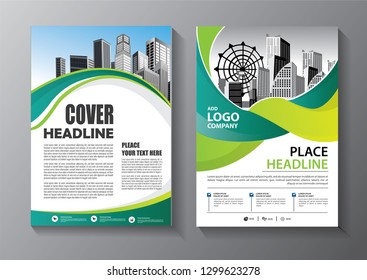 Business abstract vector template. Brochure design, cover modern layout, annual report, poster, flyer in A4 with colorful triangles, geometric shapes for tech, science, market with light background