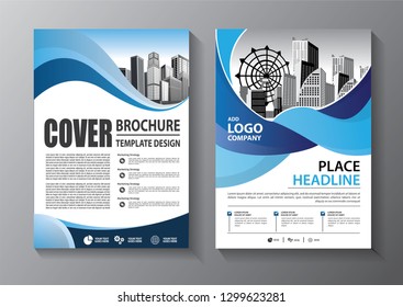 Business abstract vector template. Brochure design, cover modern layout, annual report, poster, flyer in A4 with colorful triangles, geometric shapes for tech, science, market with light background